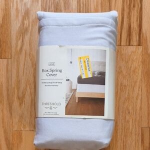Threshold, White Box Spring Cover, King Size, NWT